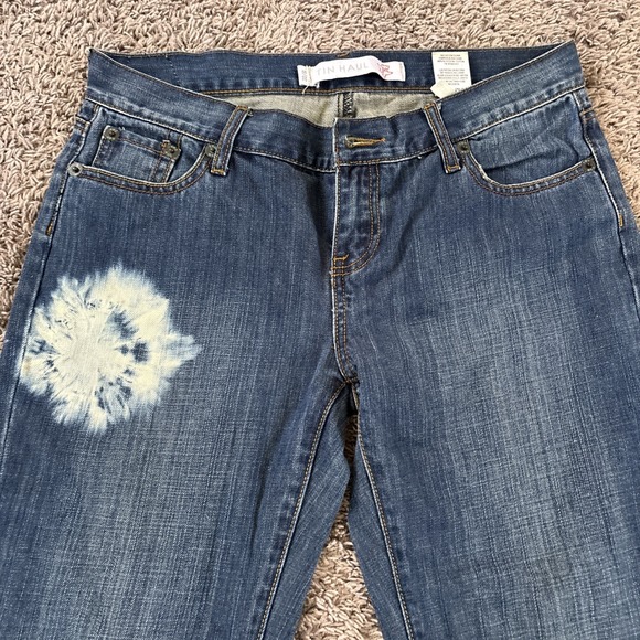 Tin Haul Womens Western‎ Blue Denim Jeans size 30 R Bleached Distressed - Picture 4 of 7